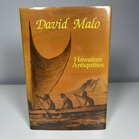 Hawaiian Antiquities by David Malo - 2nd Edition - Hardcover w/DJ - 1987 Reprint - Picture 1 of 10